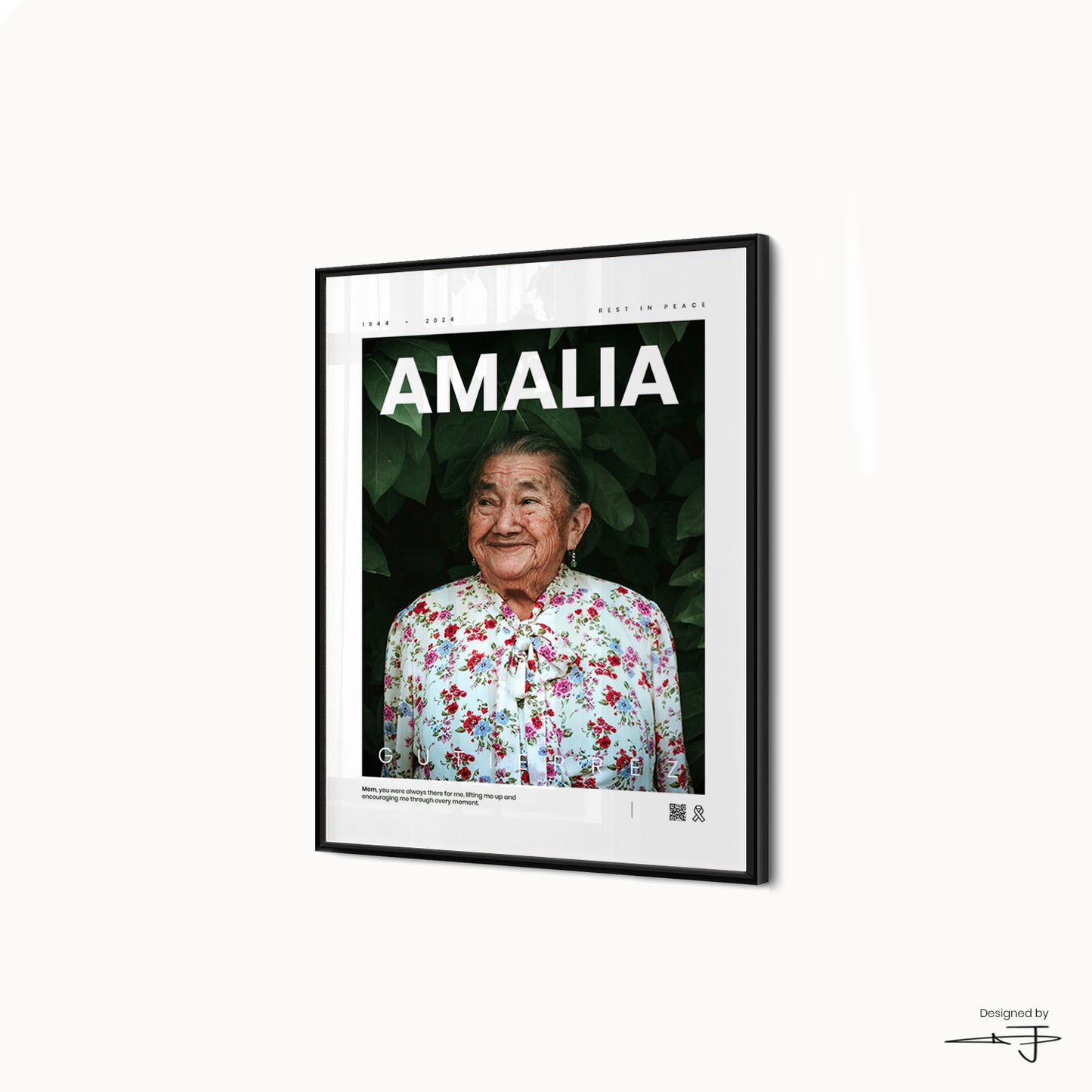 Custom Memorial Poster < Magazine >