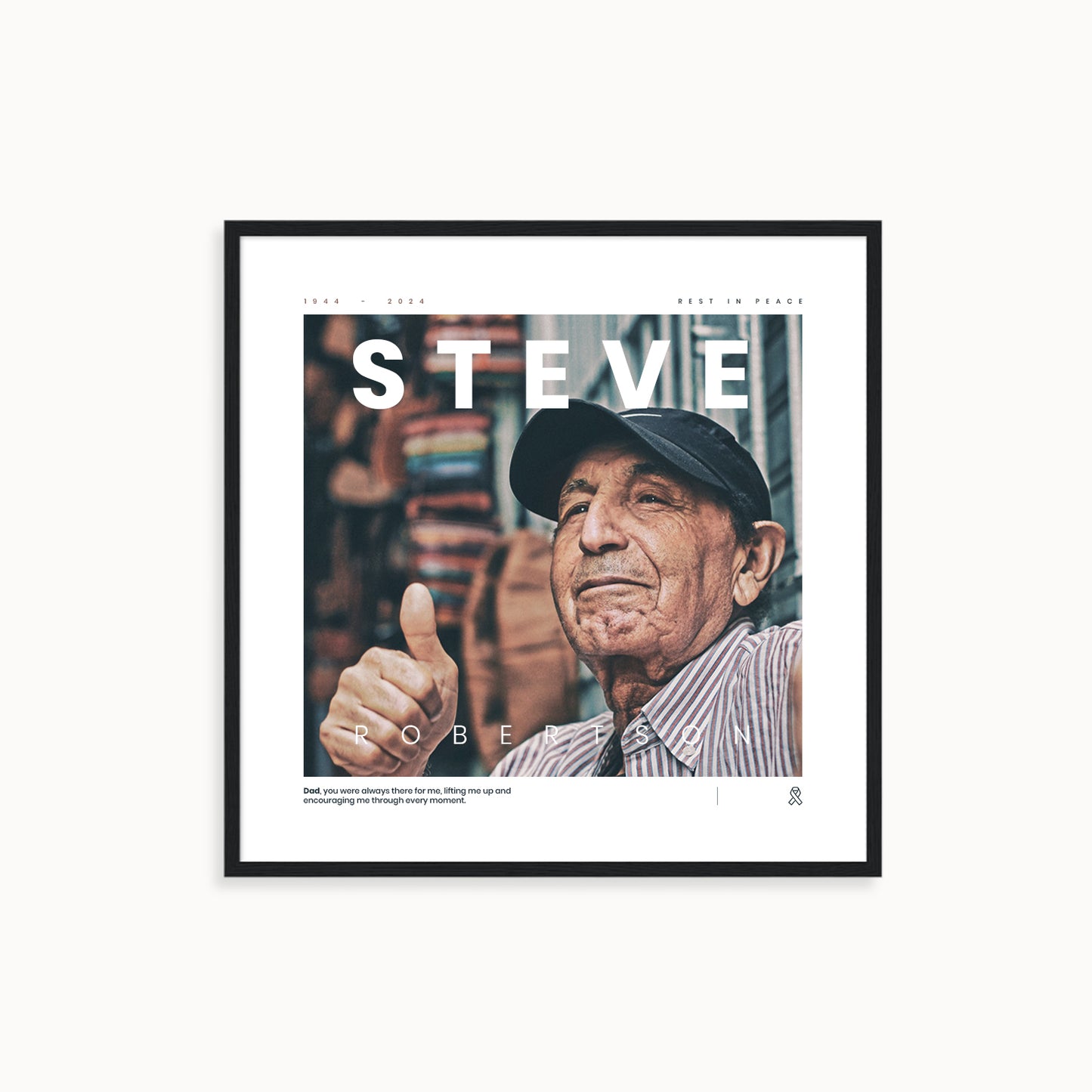 Custom Memorial Poster < Magazine >