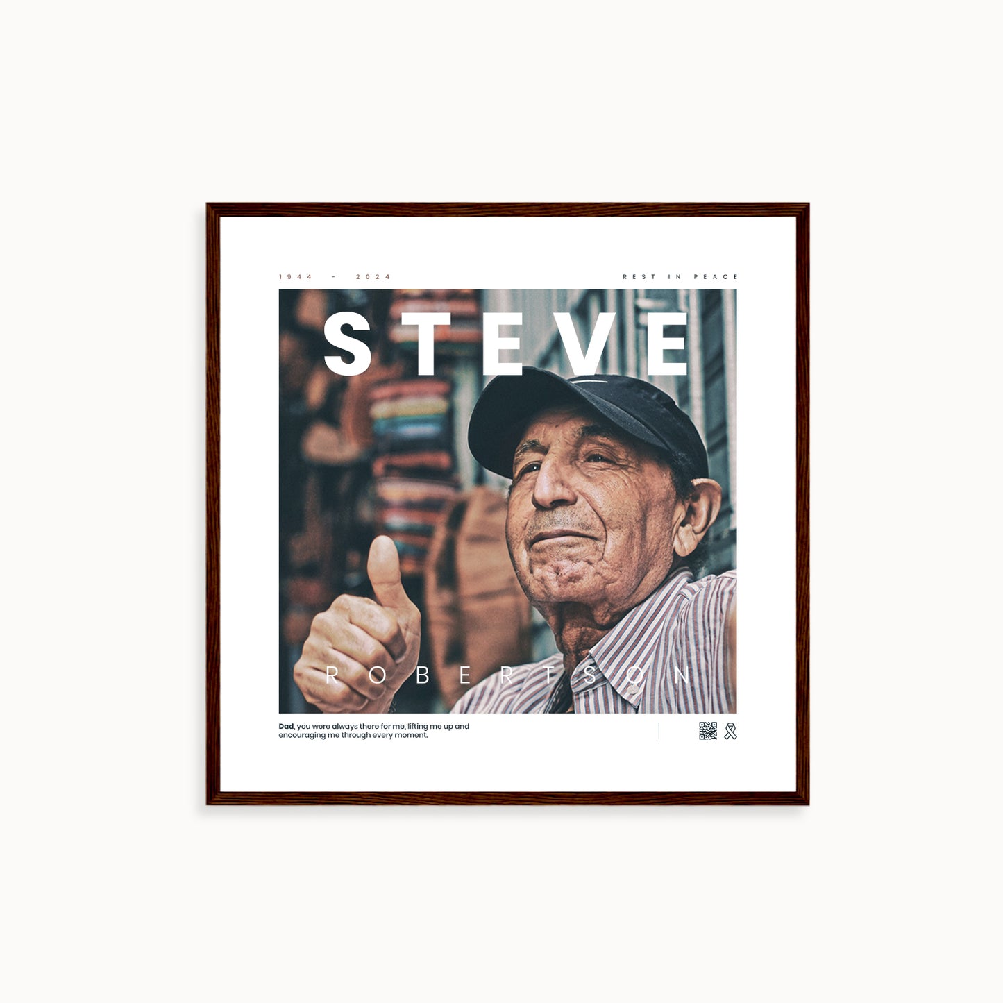 Custom Memorial Poster < Magazine >