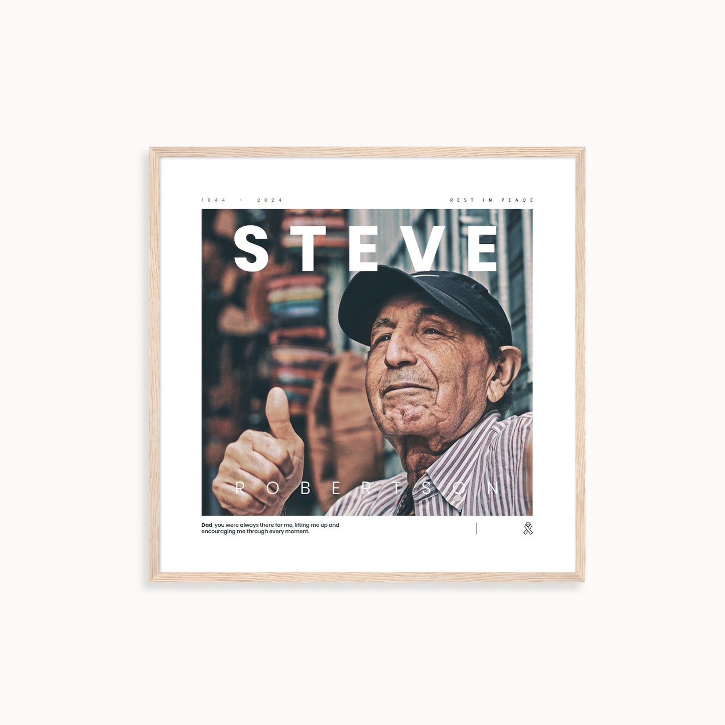 Custom Memorial Poster < Magazine >