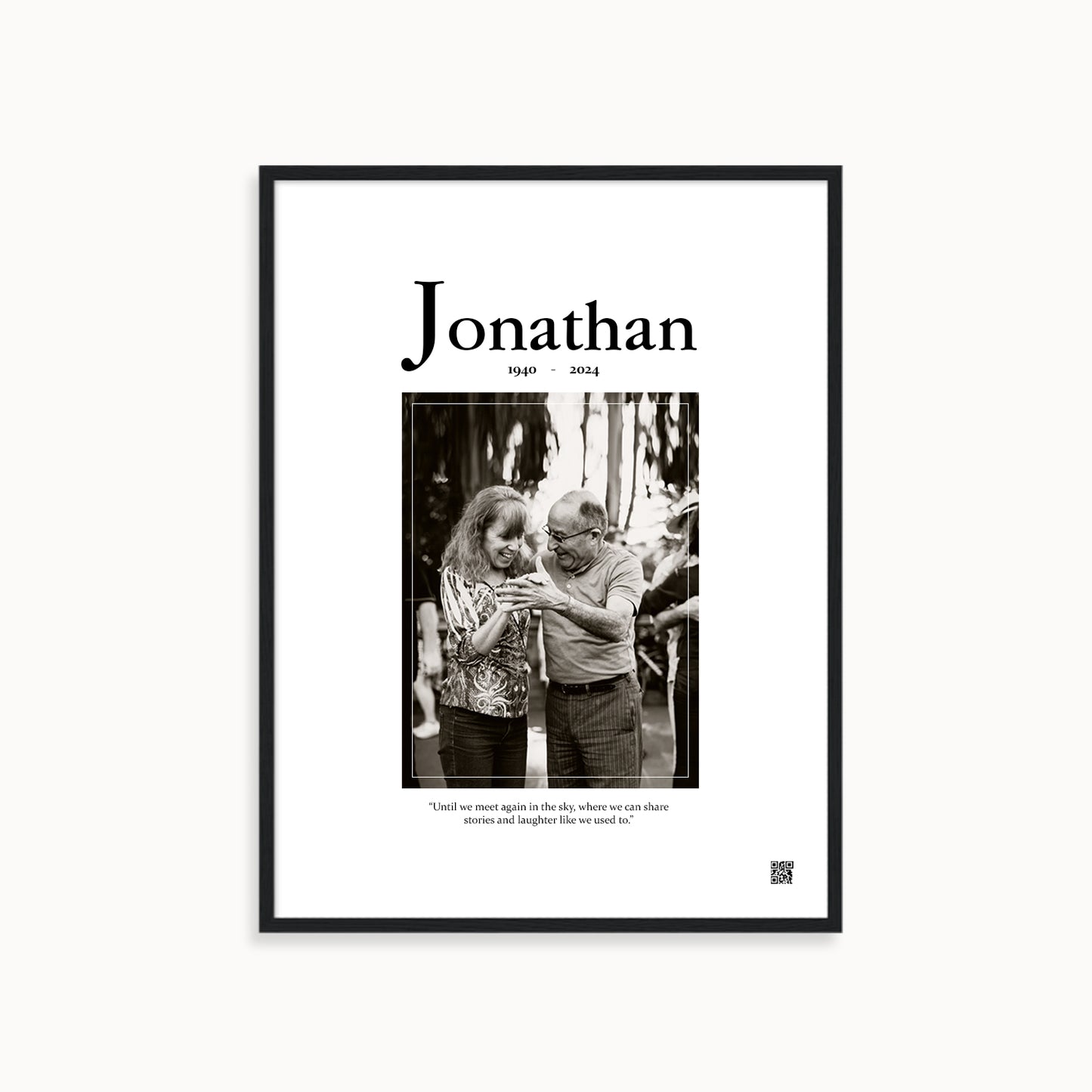 Custom Memorial Poster < Classic >