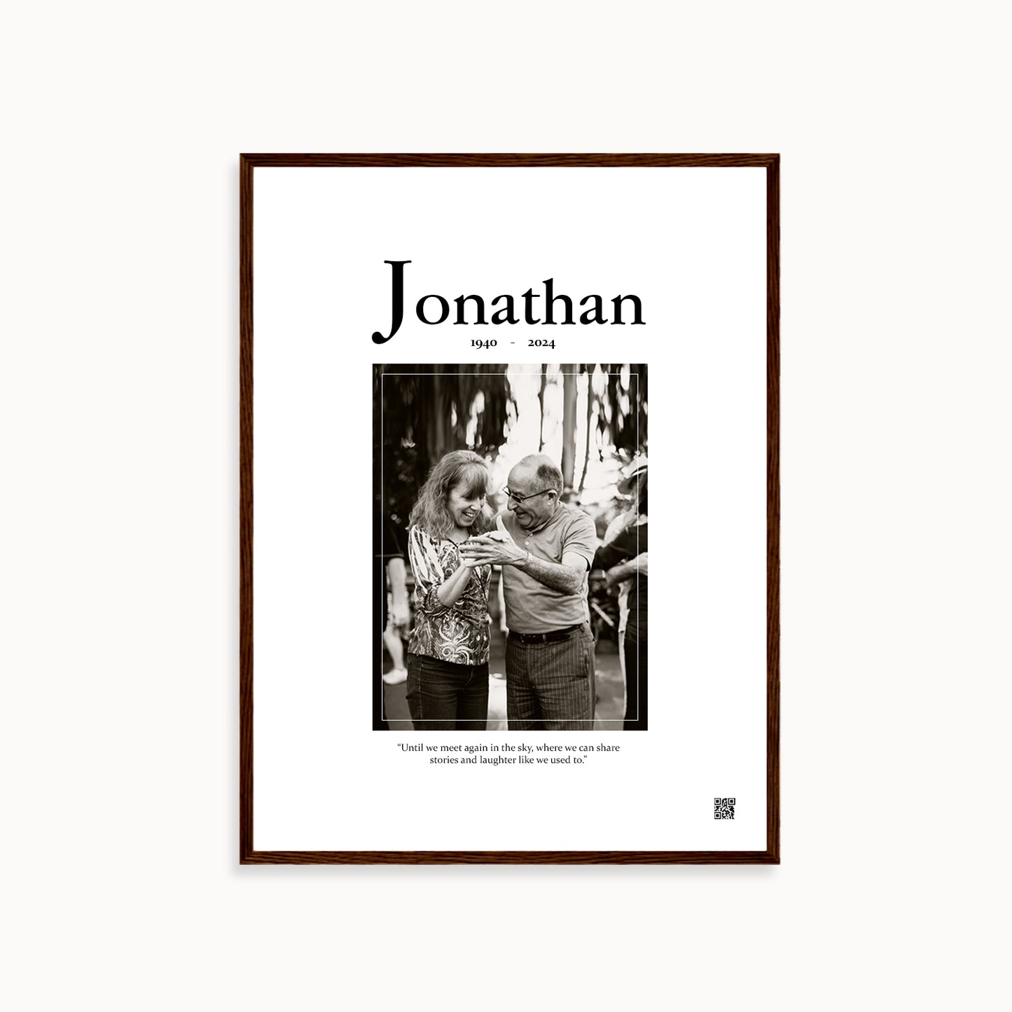 Custom Memorial Poster < Classic >