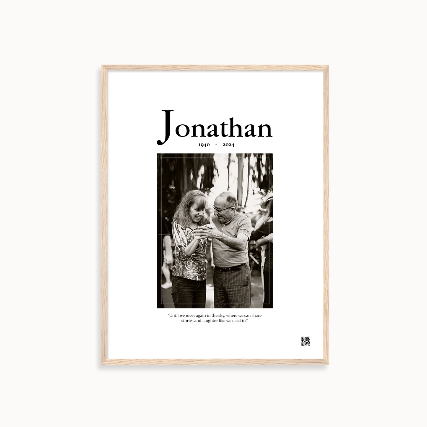 Custom Memorial Poster < Classic >