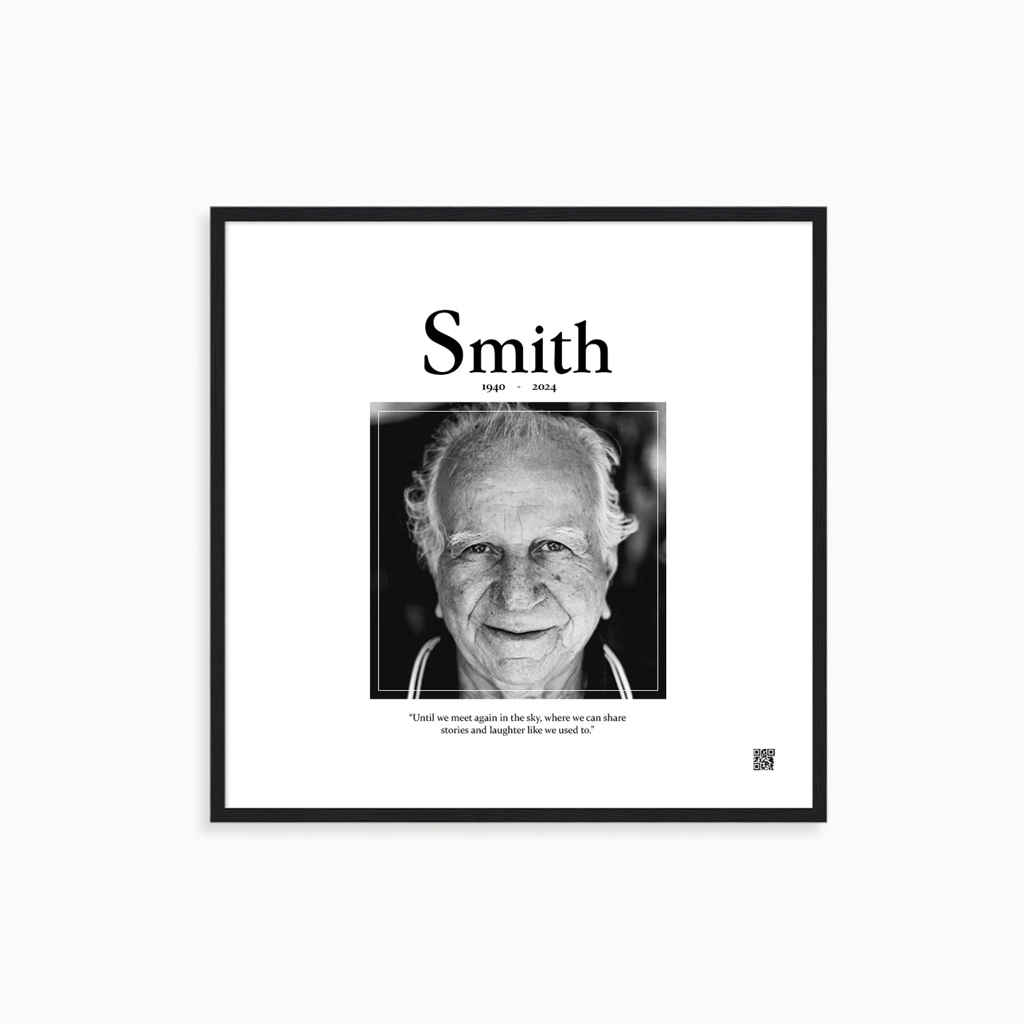 Custom Memorial Poster < Classic >