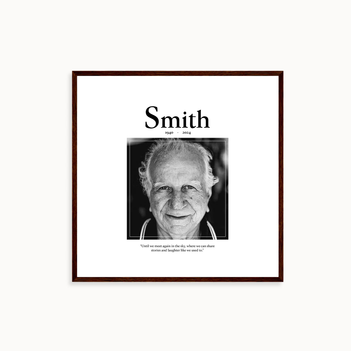 Custom Memorial Poster < Classic >