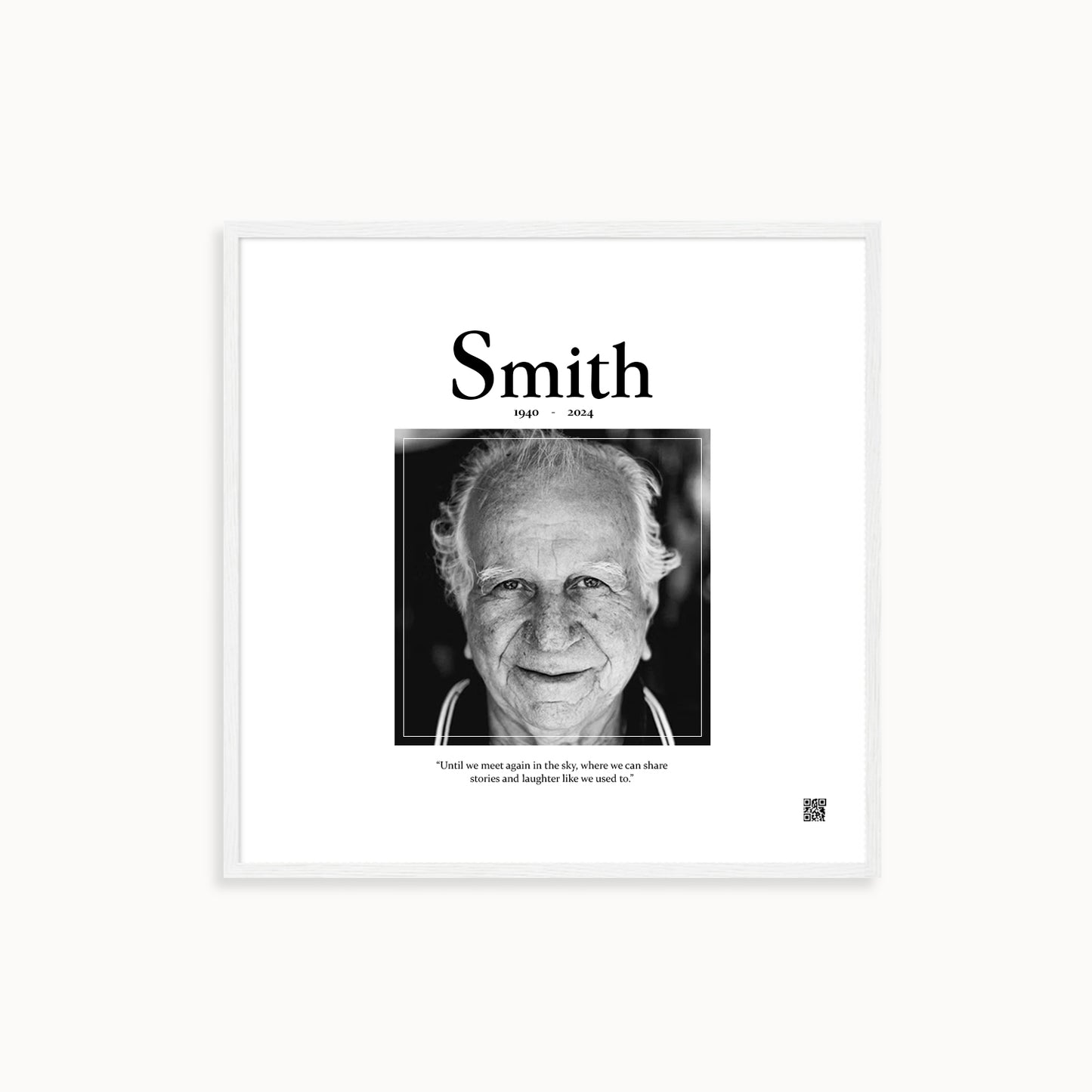 Custom Memorial Poster < Classic >