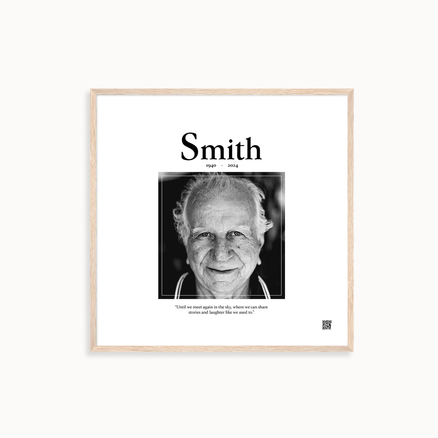 Custom Memorial Poster < Classic >