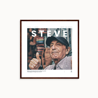 Custom Memorial Poster < Magazine >