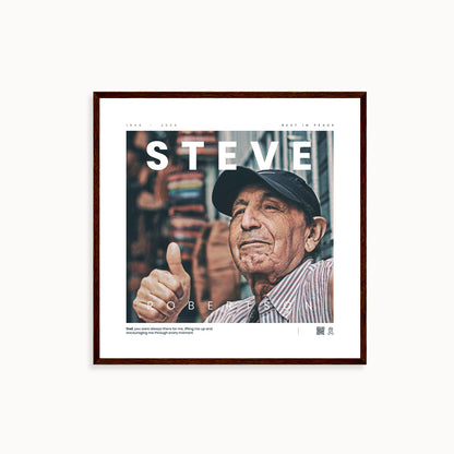 Custom Memorial Poster < Magazine >