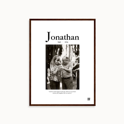 Custom Memorial Poster < Classic >