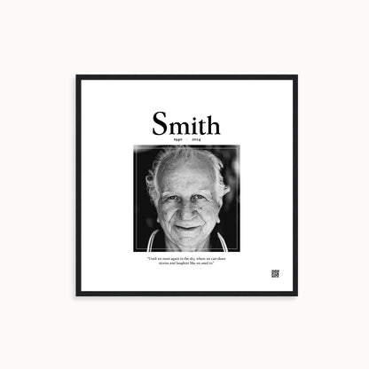 Custom Memorial Poster < Classic >