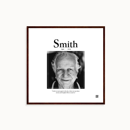 Custom Memorial Poster < Classic >