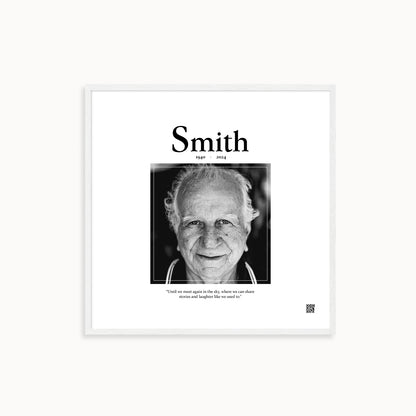 Custom Memorial Poster < Classic >