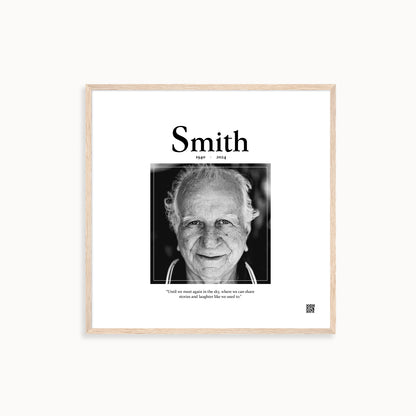 Custom Memorial Poster < Classic >