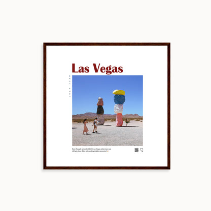 Custom Travel Memory Poster < Minimal >