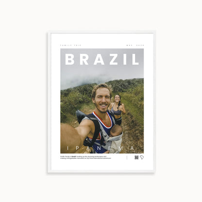Custom Travel Memory Poster < Magazine >