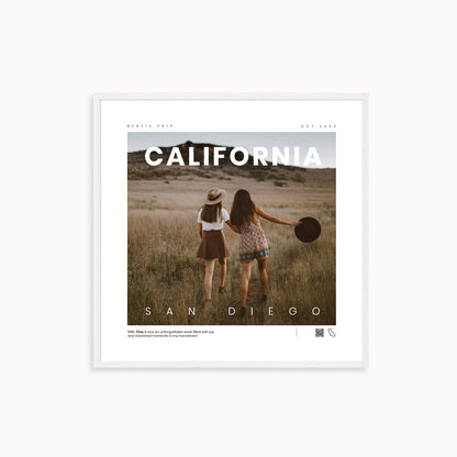 Custom Travel Memory Poster < Magazine >